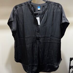 Old Navy Charcoal Button-Up Shirt